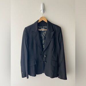 Dolce & Gabbana Black Blazer